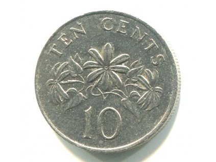 SINGAPUR. 10 cents 1988. KM-51