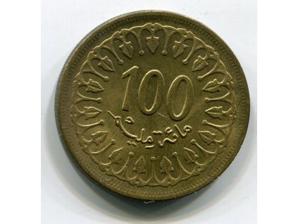 TUNIS. 100 millim 1983.