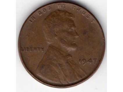 USA. 1 cent 1947. KM-A132