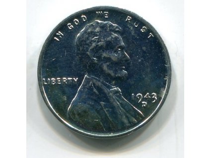 USA. 1 cent 1943/D. Fe.
