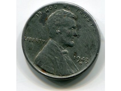 USA. 1 cent 1943/D. Fe.