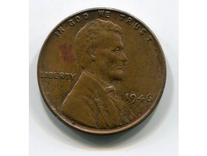 USA. 1 cent 1946. KM-A132