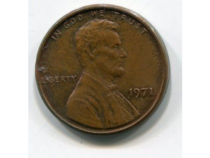 USA. 1 cent 1971.