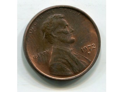 USA. 1 cent 1972/D.
