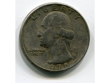 USA. 1/4 dollar 1978.