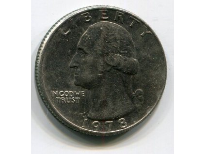 USA. 1/4 dollar 1978.