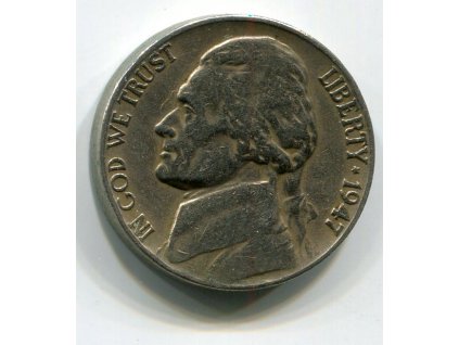 USA. 5 cents 1947. KM-192