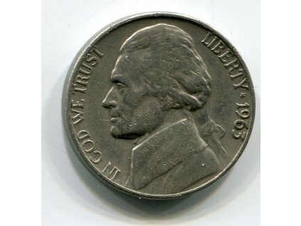 USA. 5 cents 1963/D. KM-192