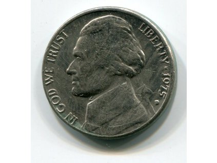 USA. 5 cents 1975/D. KM-192