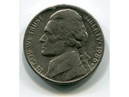 USA. 5 cents 1986/P.