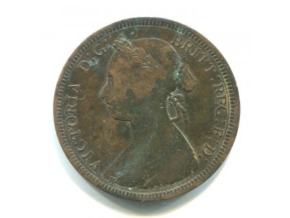 VELKÁ BRITÁNIE. 1/2 penny 1908.