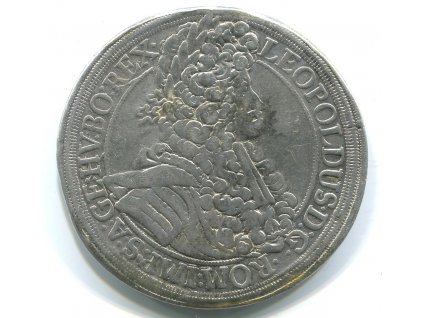 Leopold I. Tolar 1695. Wien. Ag.