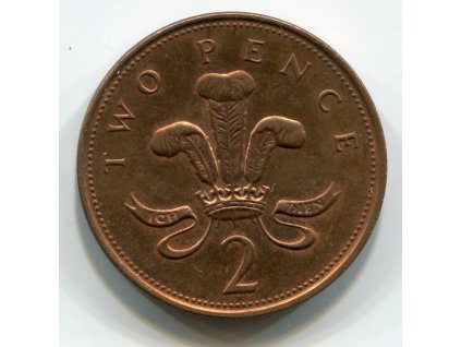 VELKÁ BRITÁNIE. 2 pence 2001.