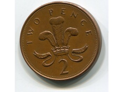 VELKÁ BRITÁNIE. 2 pence 2000.