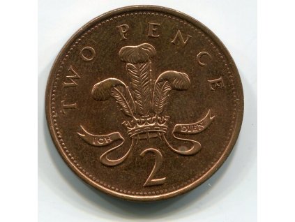 VELKÁ BRITÁNIE. 2 pence 2001.