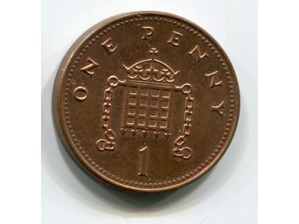 VELKÁ BRITÁNIE. 1 penny 2004.