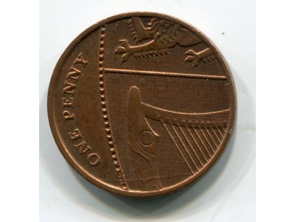 VELKÁ BRITÁNIE. 1 penny 2011.