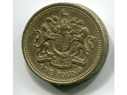 VELKÁ BRITÁNIE. 1 pound 1983.