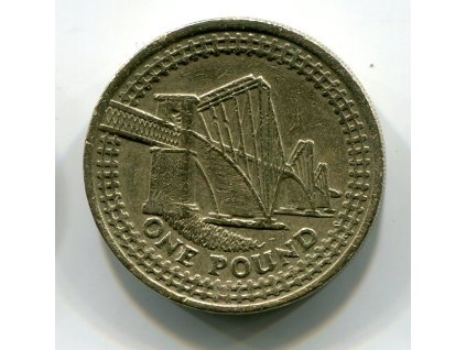 VELKÁ BRITÁNIE. 1 pound 2004.