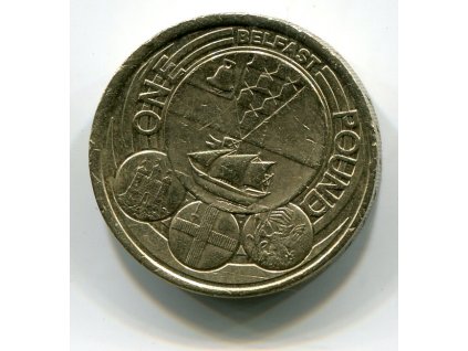 VELKÁ BRITÁNIE. 1 pound 2010.