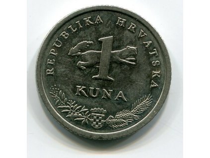 CHORVATSKO. 1 kuna 2004.