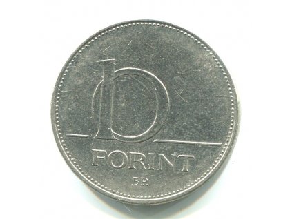 MAĎARSKO. 10 forint 2007.