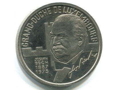 LUCEMBURSKO. 5 Ecu 1993. Josep Bech, Grand-Duche de Luxembourg.