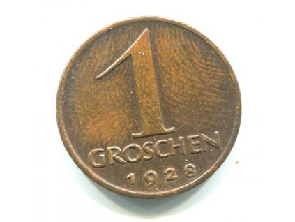 RAKOUSKO. 1 Groschen 1928.