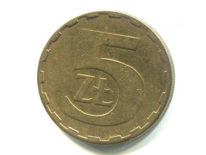 POLSKO. 5 złotych 1981.