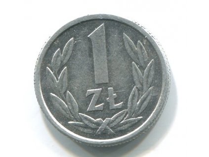 POLSKO. 1 złoty 1990.