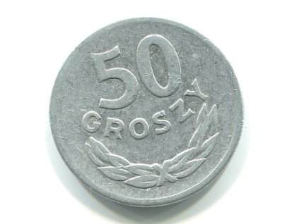 POLSKO. 50 groszy 1965.