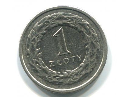 POLSKO. 1 złoty 1993.