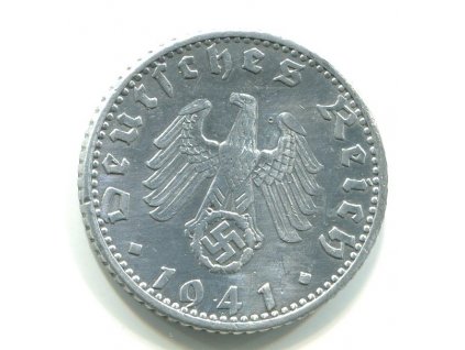 NĚMECKO. 50 Pfennig 1941/G.