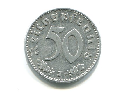 NĚMECKO. 50 Pfennig 1943/J.