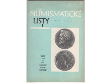 Numismatické listy. 1977. Neváz.