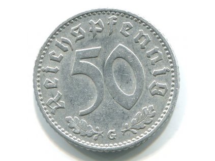 NĚMECKO. 50 Pfennig 1942/G.