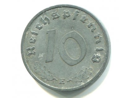 NĚMECKO. 10 Pfennig 1941/E.