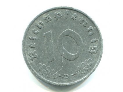 NĚMECKO. 10 Pfennig 1941/G.
