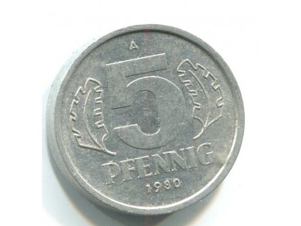 NDR. 5 Pfennig 1980.