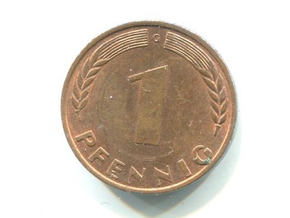 Německo. 1 Pfennig 1950/G.