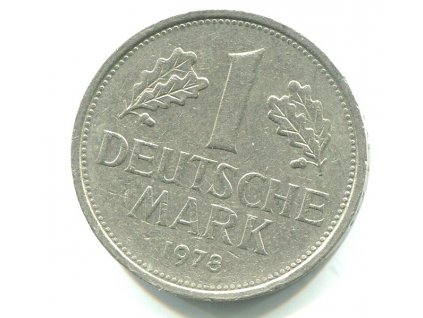 NĚMECKO. 1 Mark 1978/J