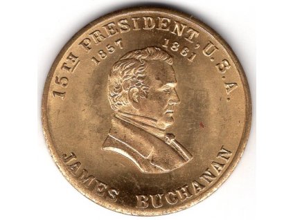 USA. 15. President - James Buchanan.