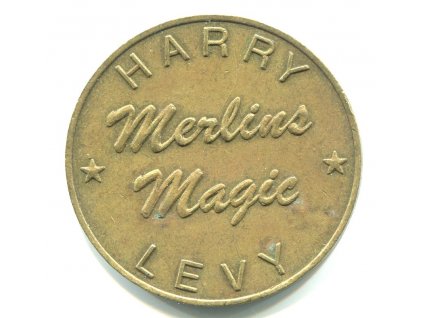 CIRKUS Harry Levy. Showboat. Merlins Magic. Propagační žeton.