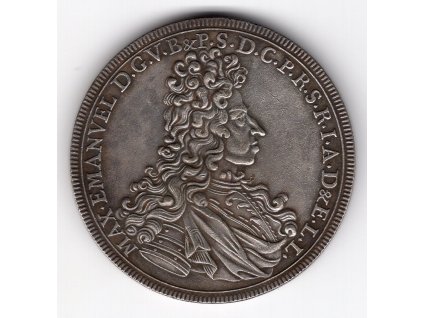 BAYERN. Maximilian II Emanuel. Tolar 1694. Replika.