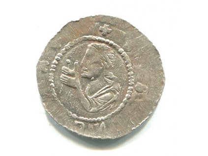 ČECHY. Vladislav I. 1109 - 1125. Denár. Šmerda 204c.