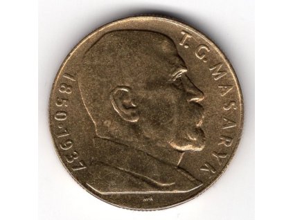 ČESKOSLOVENSKO. 10 korun 1990. TGM