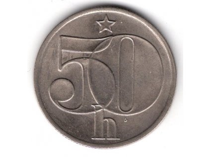 ČESKOSLOVENSKO. 50 haléřů 1984.