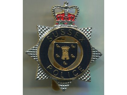 Velká Británie. SUSSEX Police.