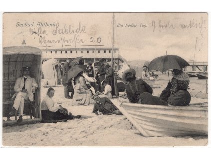 Seebad Ahlbeck - Ein heißer Tag.