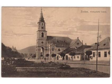 ZVOLEN. Evangelický kostol.